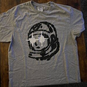 Billionaire Boys Club Gray Pixel Graphic Tee